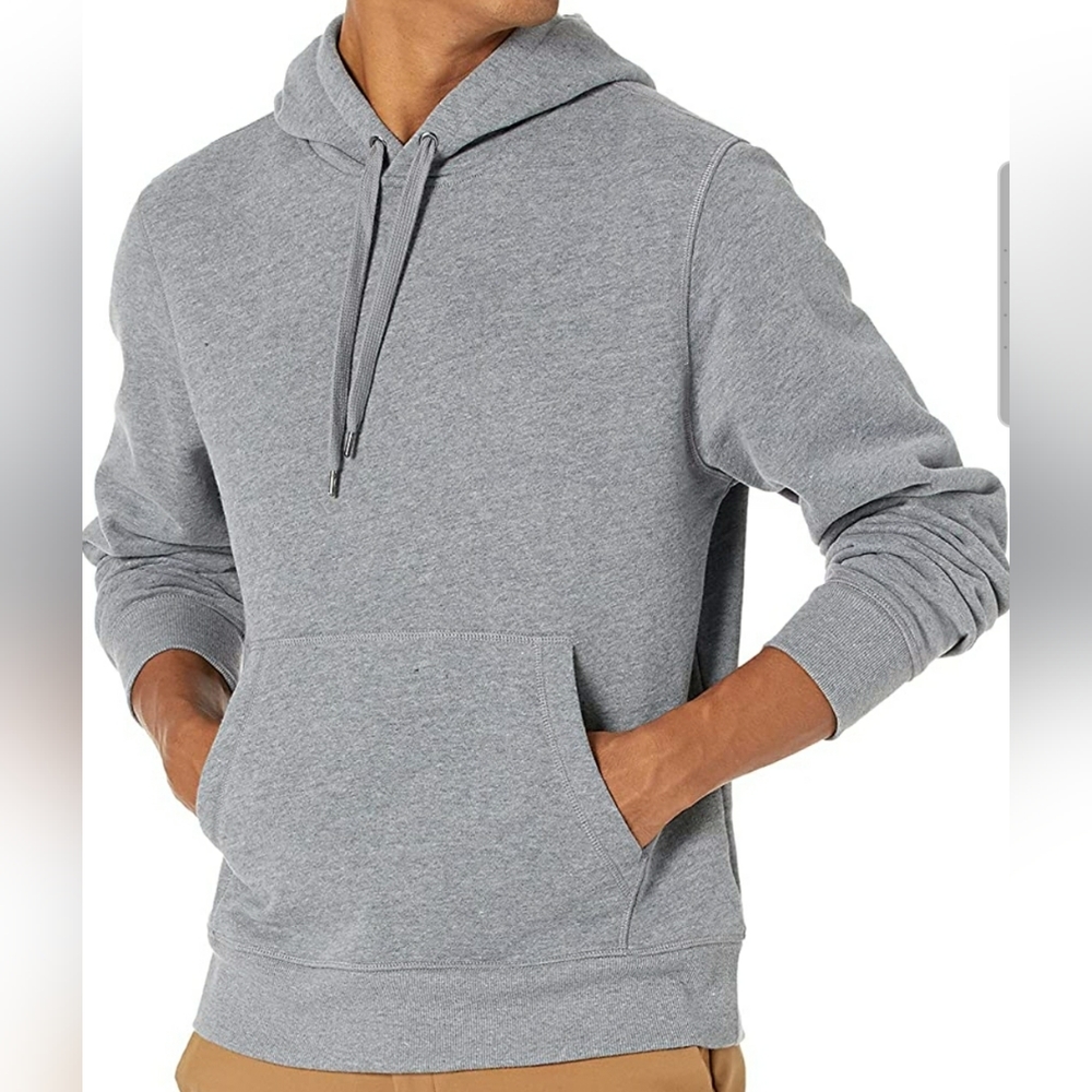 XS Amazon Essentials Men's Hooded Fleece Sweatshirt